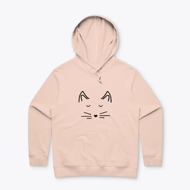 Cute cat hoodies and tees